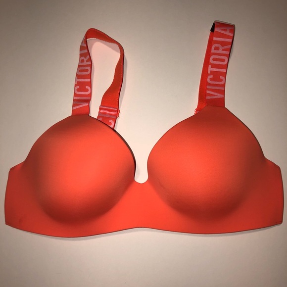 Victoria's Secret Other - VS: Orange Lightly Lined Wireless T-Shirt Bra 36C